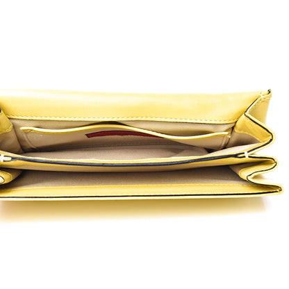 Valentino Garavani Nappa Va Va Voom Shoulder Bag Naples Yellow 4 of 16
