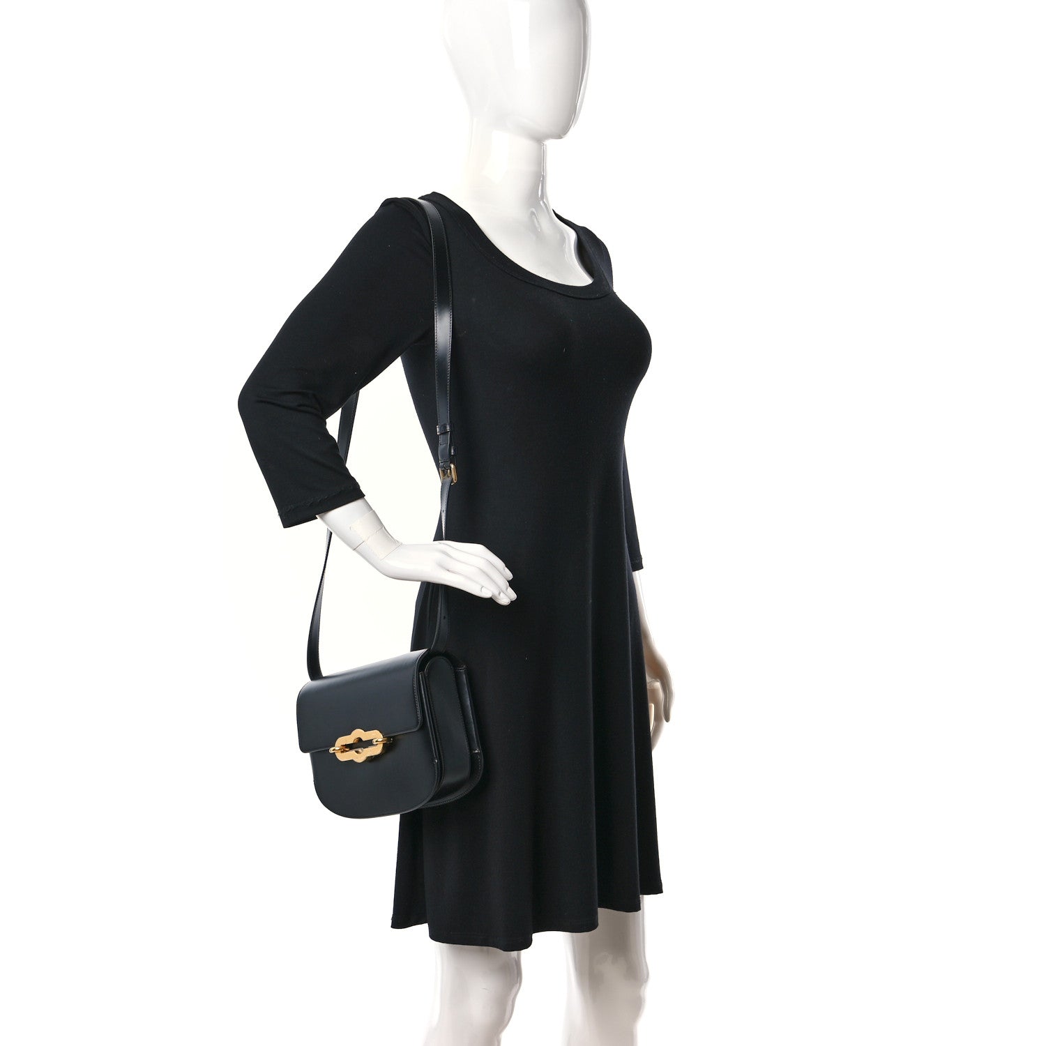 Mulberry Super Lux Calfskin Small Pimlico Satchel Black 2 of 8