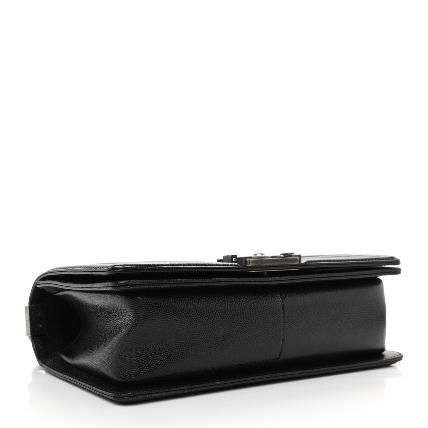 Caviar Quilted Medium Boy Flap Black