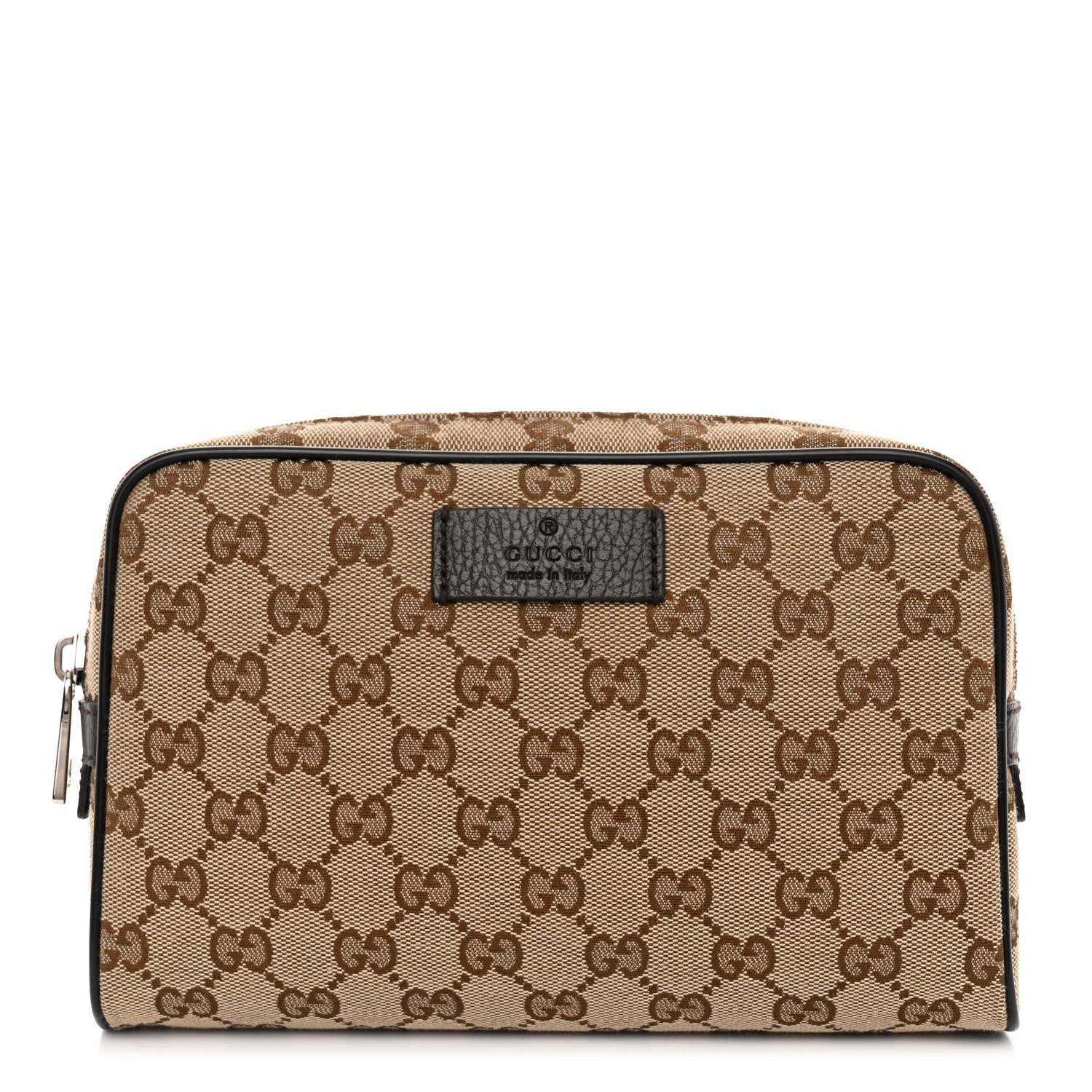Gucci Monogram Belt Bag Dark Brown 1 of 10