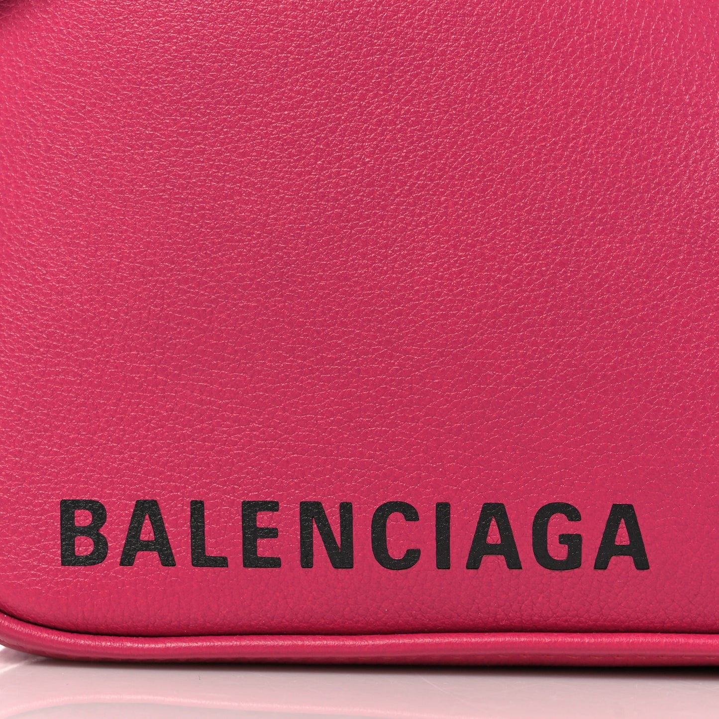 Calfskin XS Triangle Duffle Pink