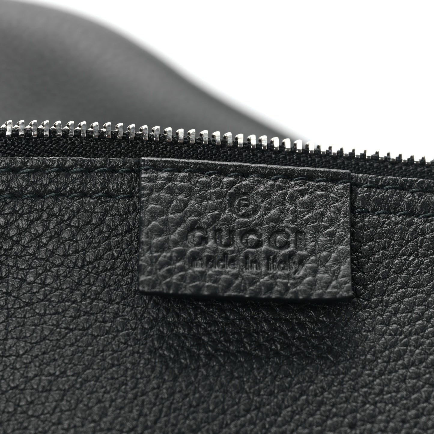 Soft Grained Calfskin Large Jackie Hobo Black