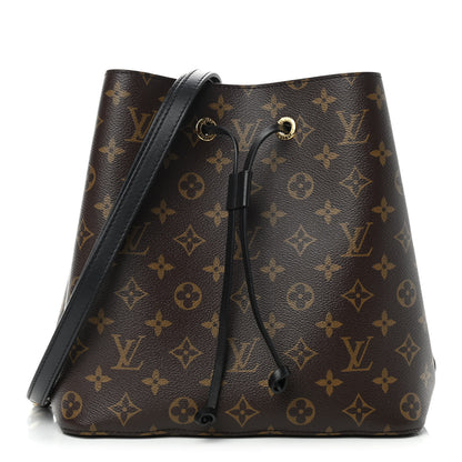 Louis Vuitton Monogram Neonoe MM Black 1 of 9