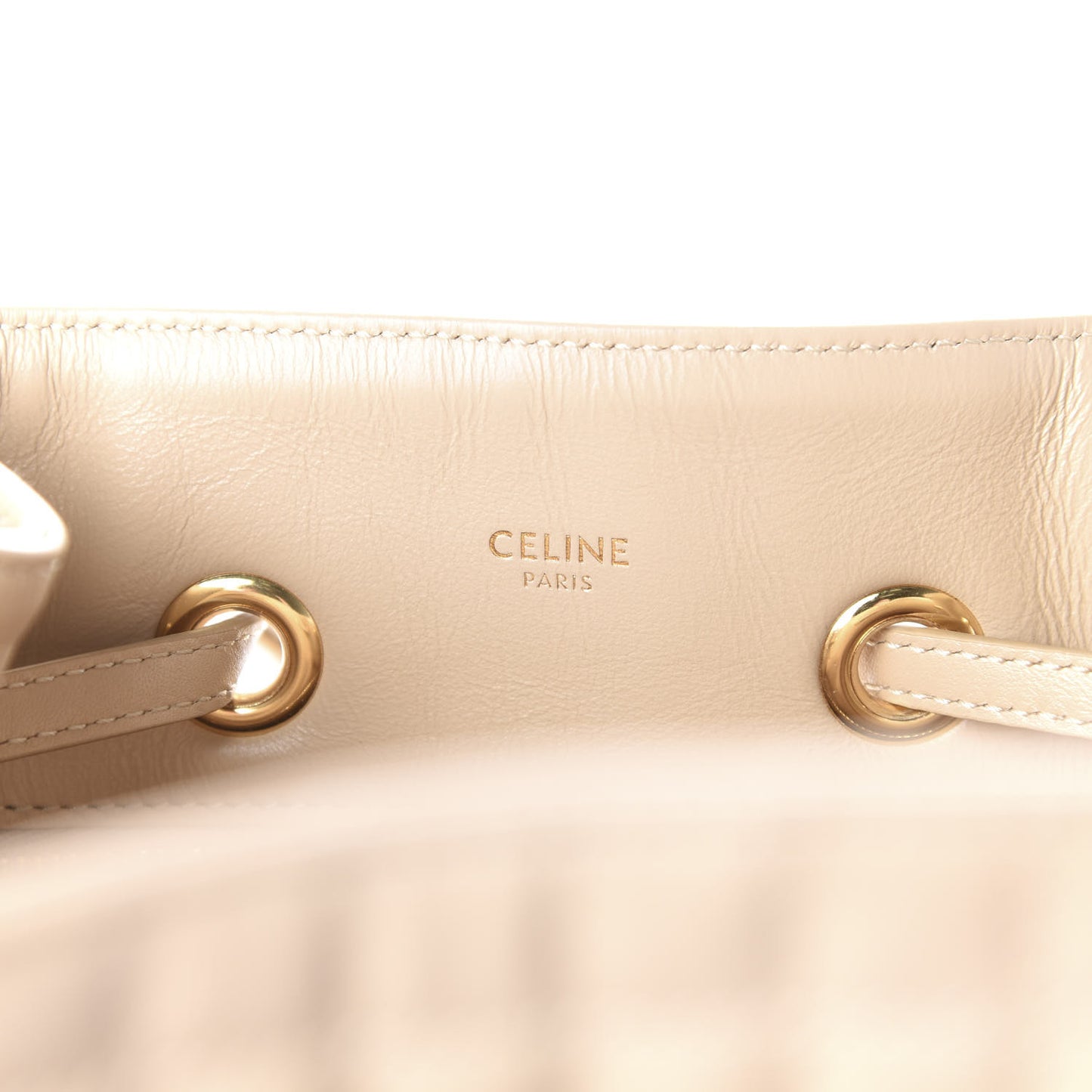 Calfskin Quilted Small C Backpack Nude
