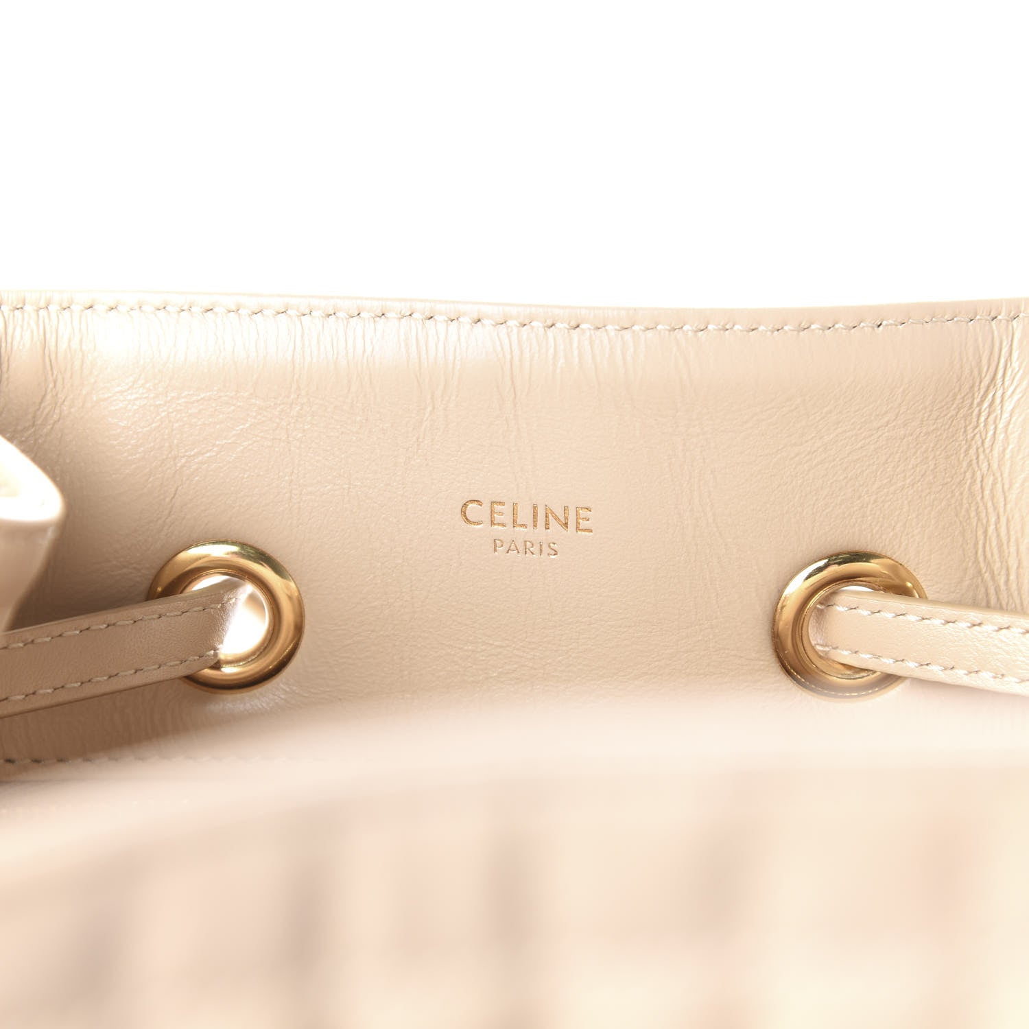 Celine Calfskin Quilted Small C Backpack Nude 7 of 9