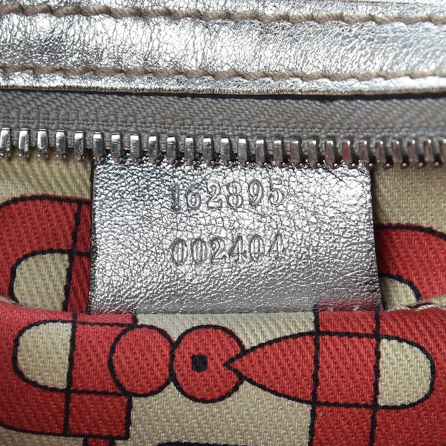Guccissima Small Princy Hobo Silver