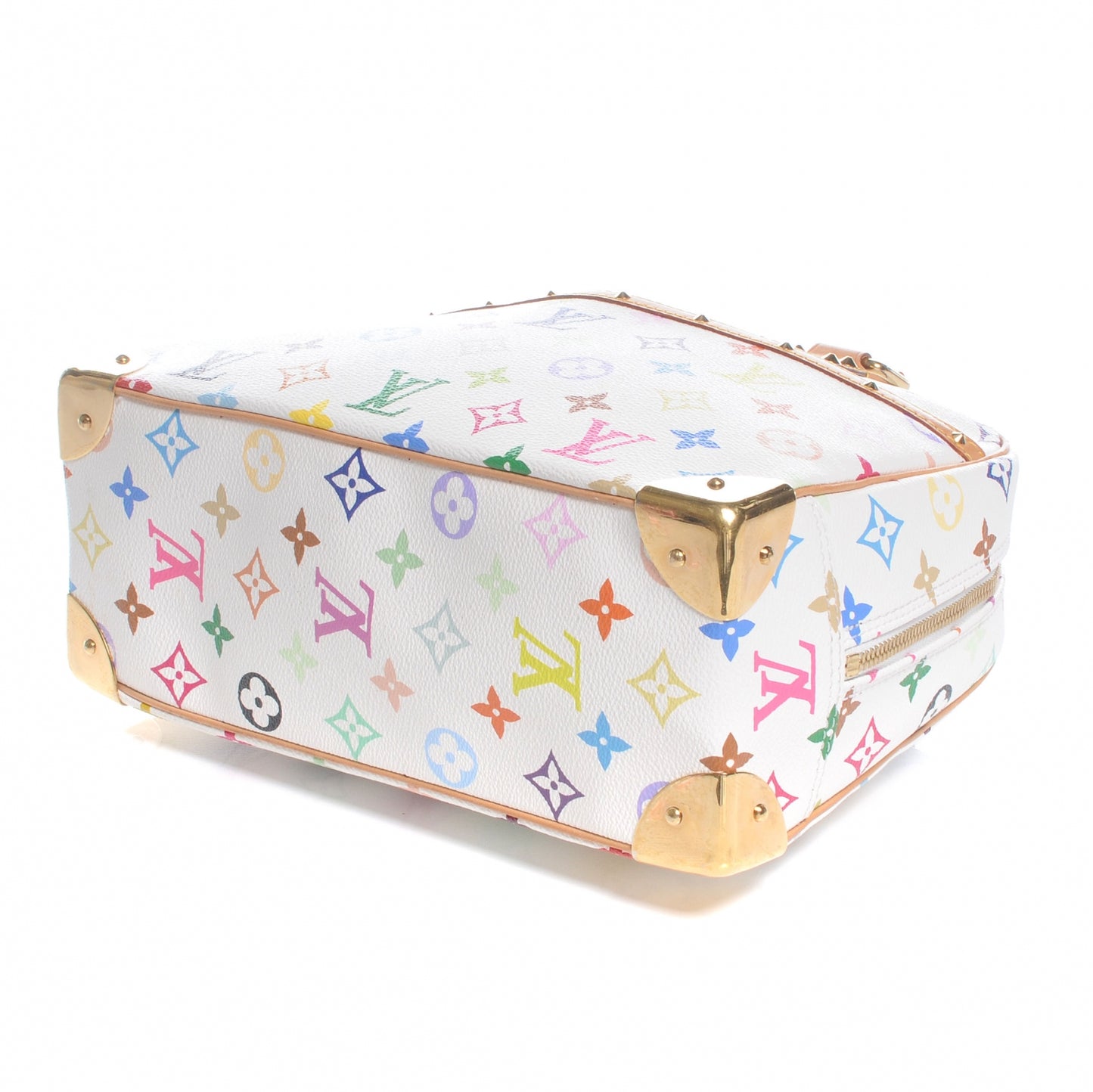 Monogram Multicolor Trouville White