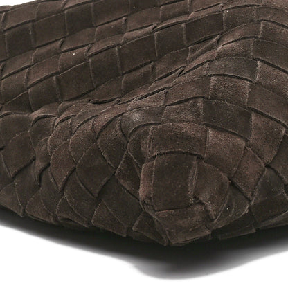 Bottega Veneta Suede Intrecciato Small Hop Fondant 10 of 11