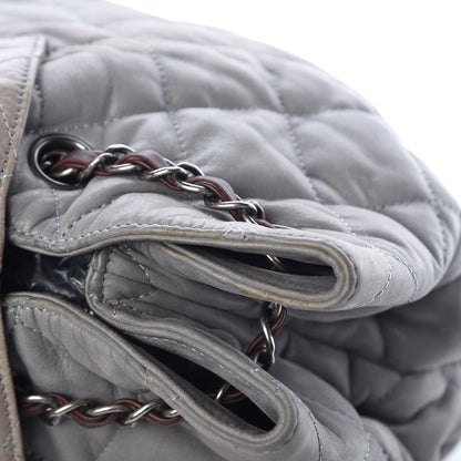 Chanel Iridescent Calfskin Quilted In The Mix Backpack Grey 13 of 14