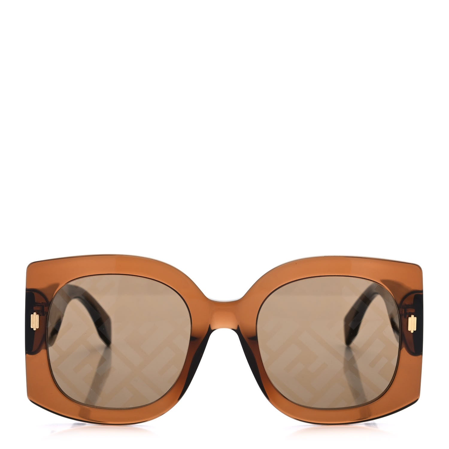 Fendi Acetate FF Sunglasses FF 0436/G/S Brown 2 of 8