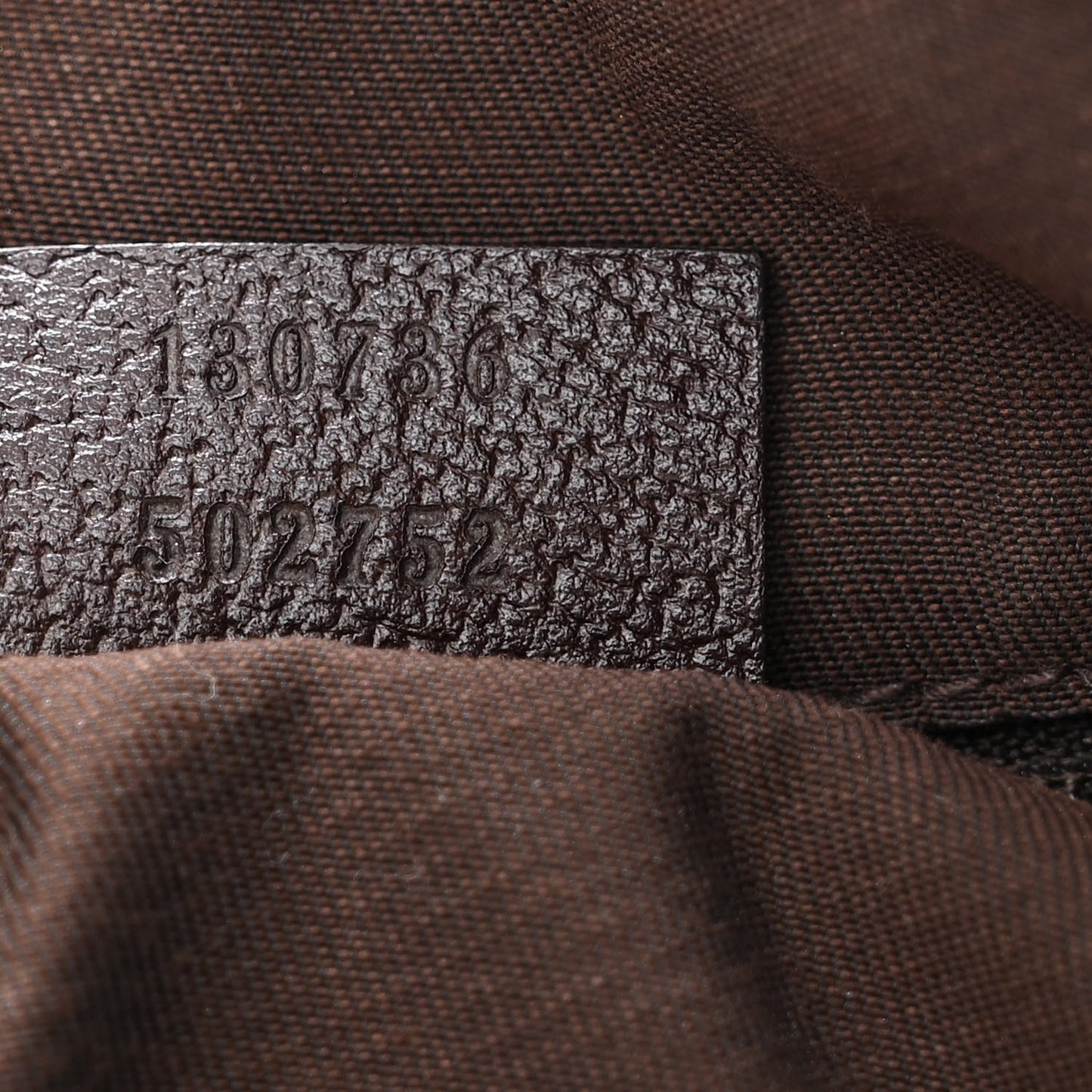 Monogram Medium Abbey Shoulder Bag Dark Brown