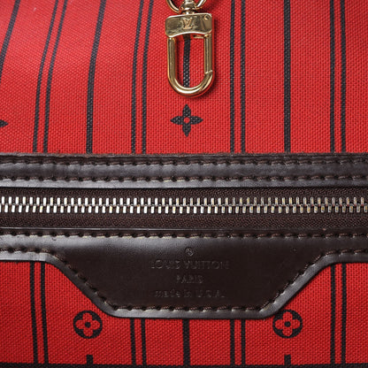 Louis Vuitton Damier Ebene Neverfull MM 6 of 9