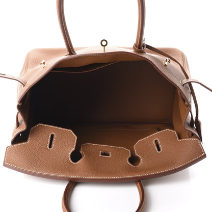 Hermes Togo Birkin 35 Gold 5 of 10