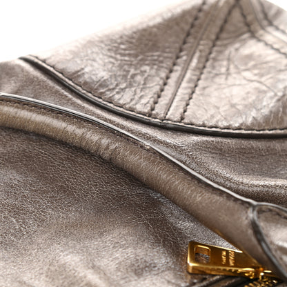 Prada Vitello Shine Shopping Satchel Bambu 11 of 15