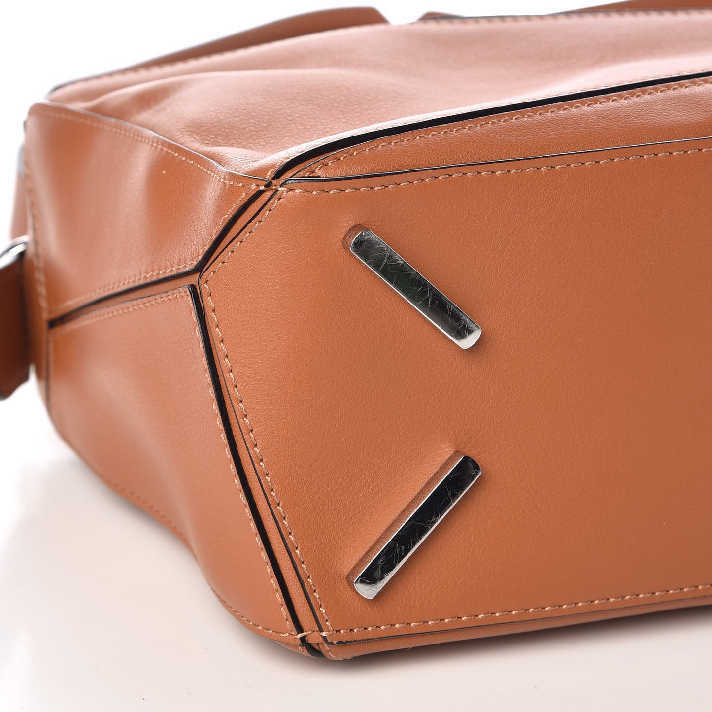 Calfskin Small Puzzle Bag Tan