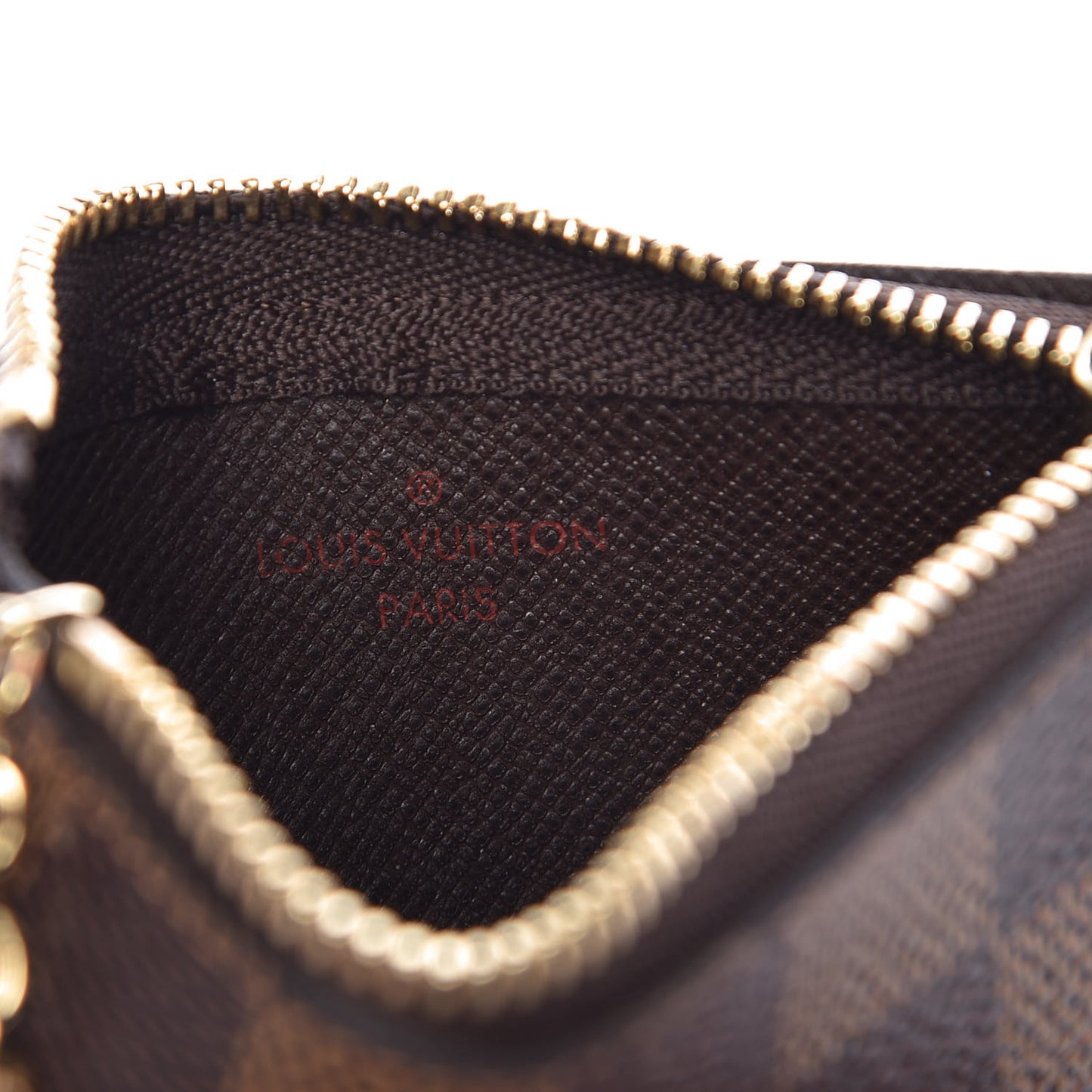 Damier Ebene Key Pouch