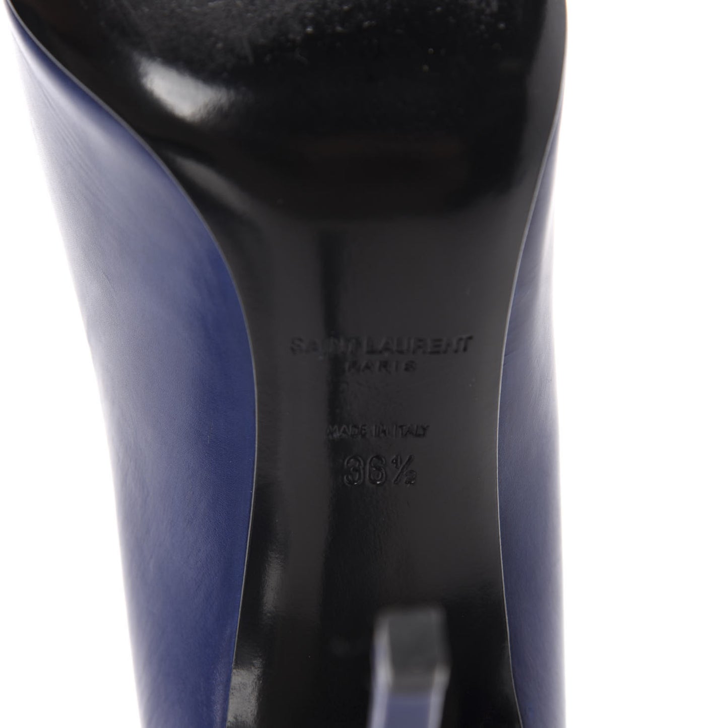 Calfskin Paris 105 Classic Pumps 36.5 Royal Blue