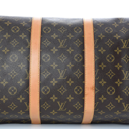 Louis Vuitton Monogram Keepall Bandouliere 55 20 of 21