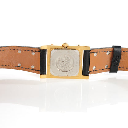 Hermes Stainless Steel Barenia 23mm Medor Quartz Watch Noir 7 of 10
