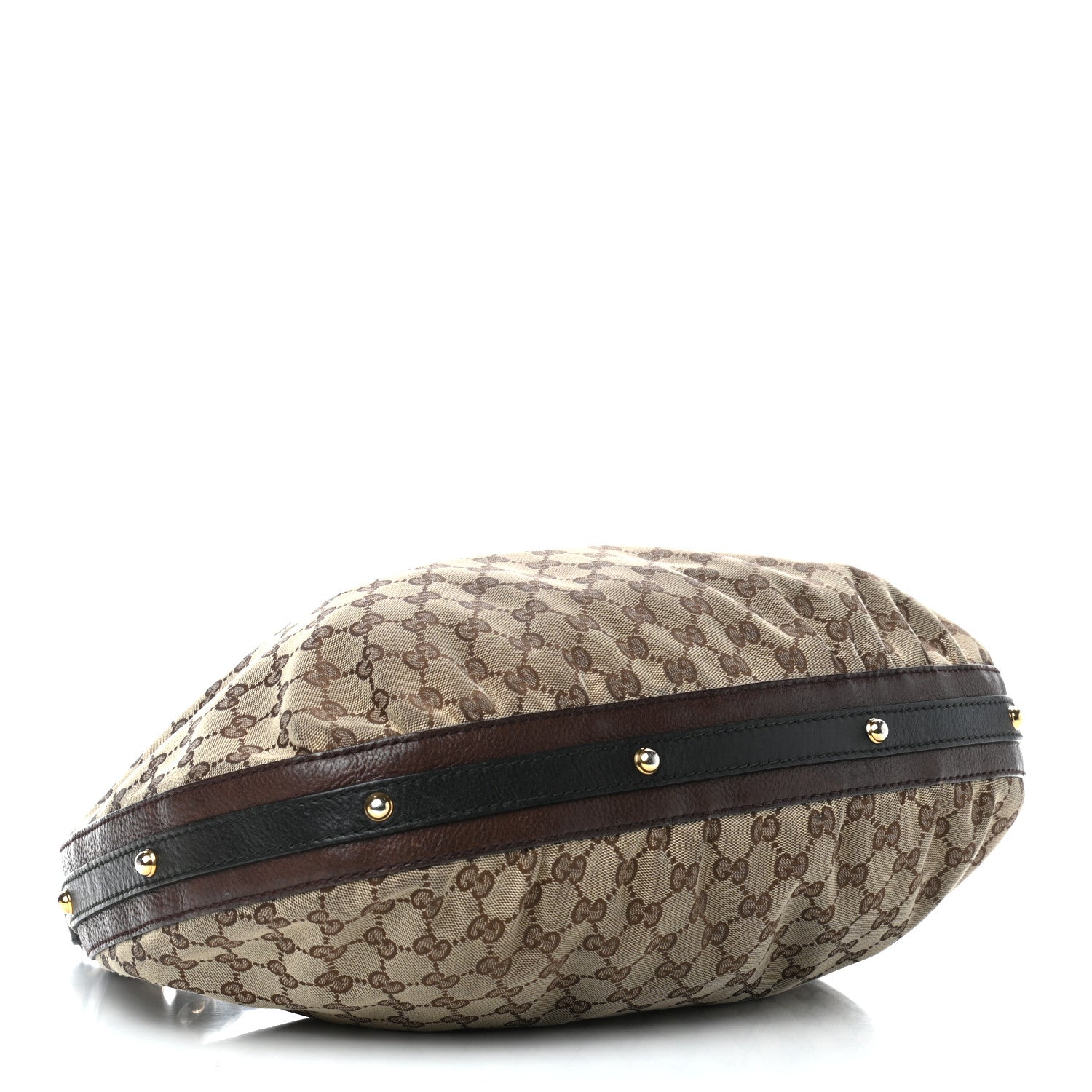 Gucci Monogram Medium Interlocking Hobo Dark Brown 4 of 12