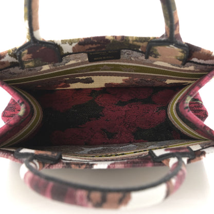 Christian Dior Canvas Embroidered Floral Book Tote Multicolor 5 of 10