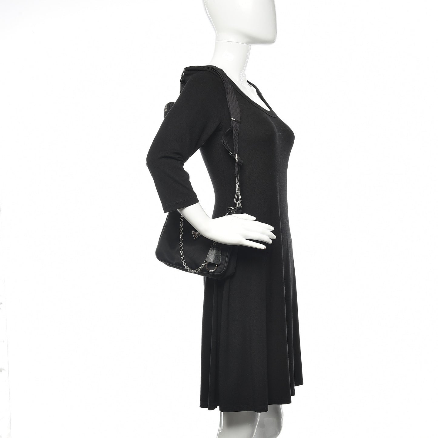 Nylon Re-Edition 2005 Shoulder Bag Black