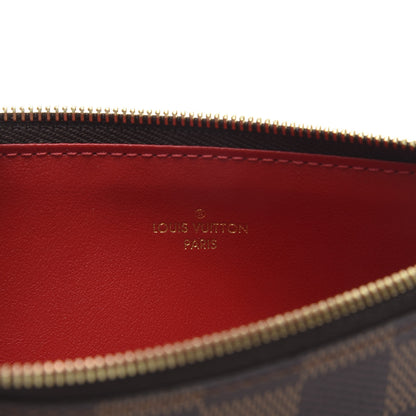 Louis Vuitton Damier Ebene Felicie Chain Wallet Zippered Insert 5 of 5