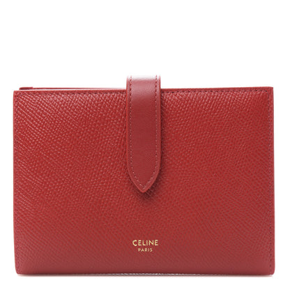 Celine Grained Calfskin Medium Multifunction Strap Wallet 1 of 7