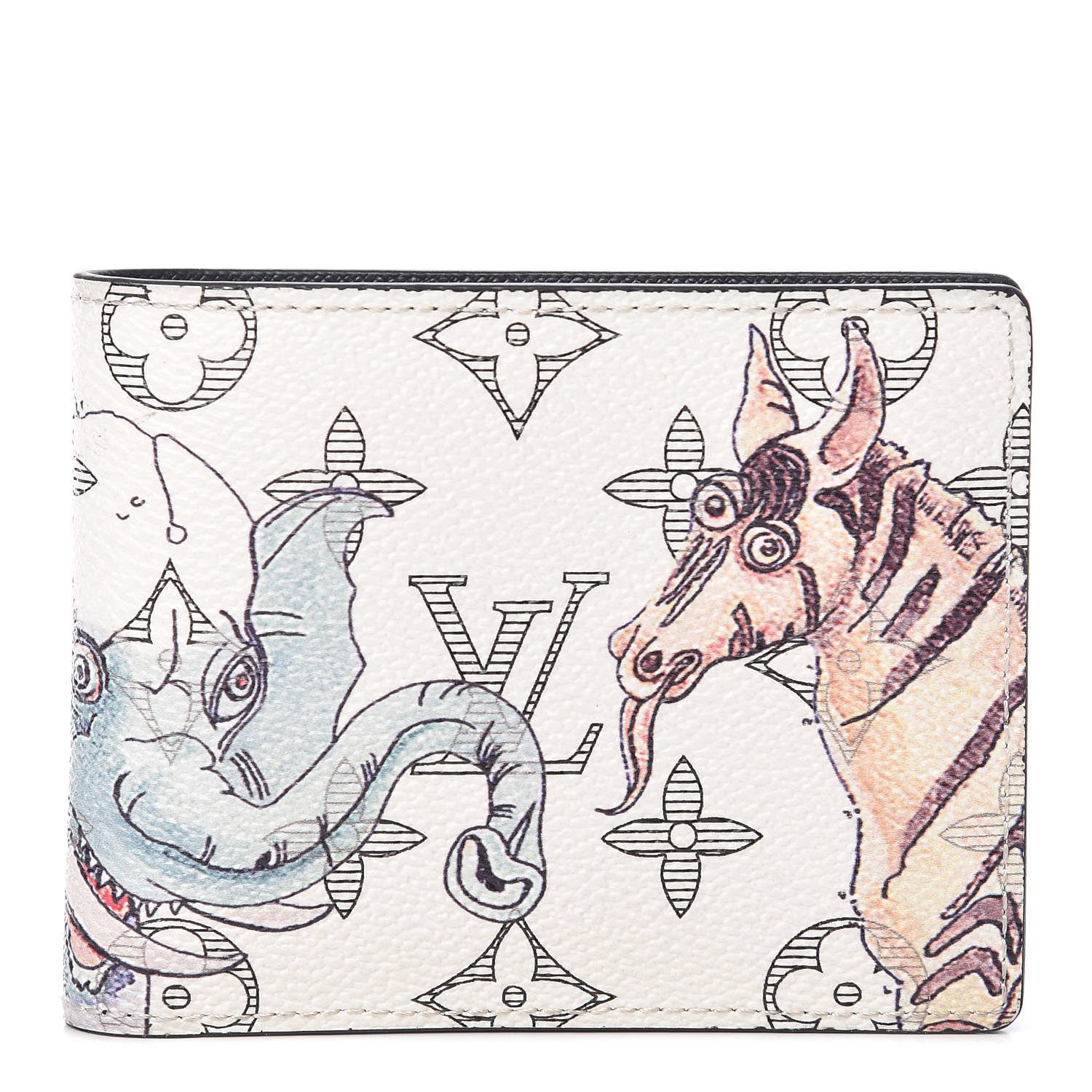 Louis Vuitton Savane Monogram Chapman Multiple Wallet 1 of 7