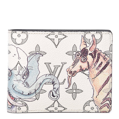 Louis Vuitton Savane Monogram Chapman Multiple Wallet 1 of 7