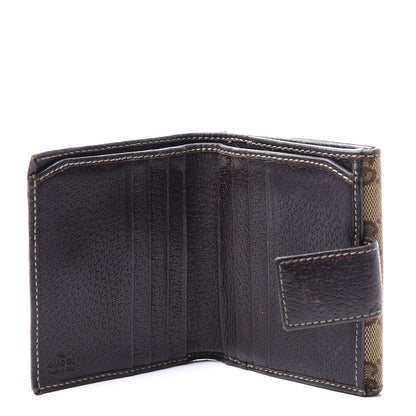 Gucci Monogram Princy Compact French Flap Wallet Brown 5 of 10