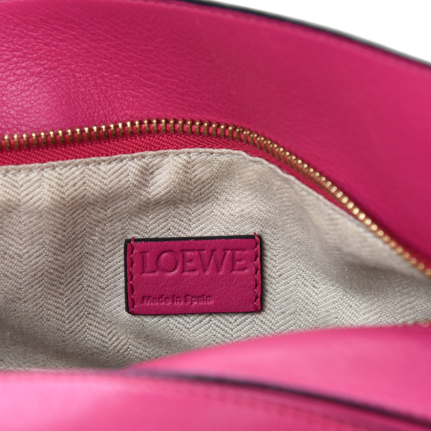 Loewe Classic Calfskin Small Puzzle Bag Fuchsia 8 of 10