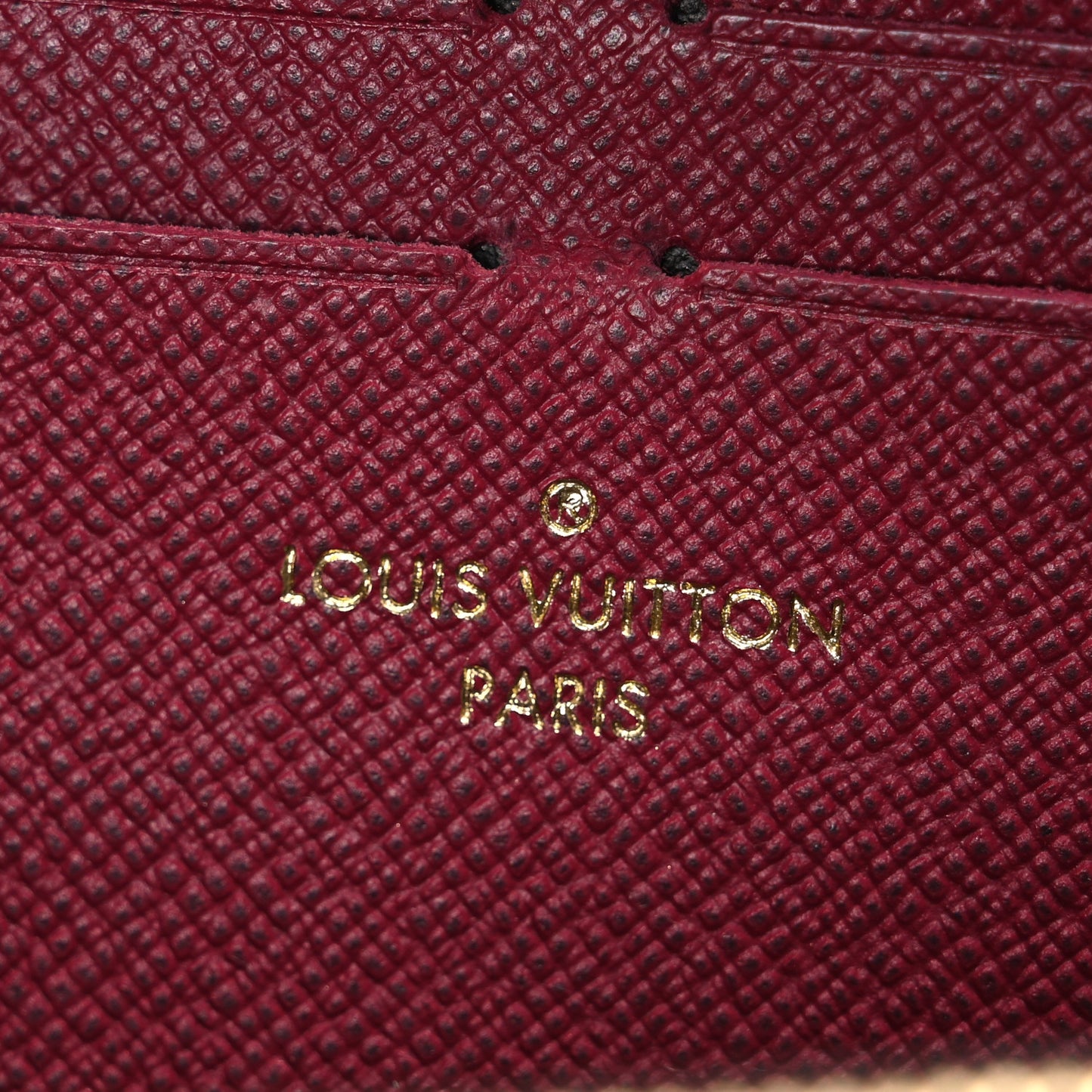 Monogram Clemence Wallet Fuchsia
