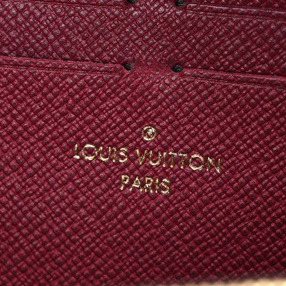 Louis Vuitton Monogram Clemence Wallet Fuchsia 6 of 10