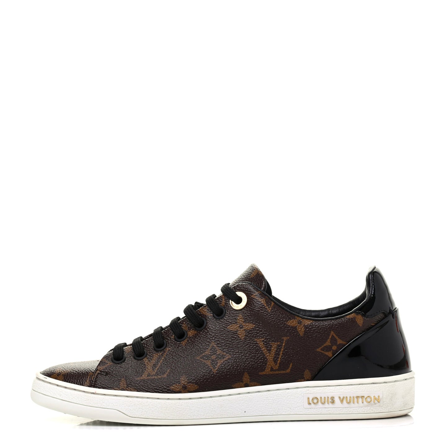 Patent Monogram Frontrow Sneakers 37