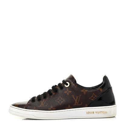 Louis Vuitton Patent Monogram Frontrow Sneakers 37 1 of 16