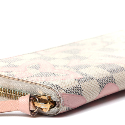 Louis Vuitton Damier Azur Tahitienne Clemence Wallet 7 of 9