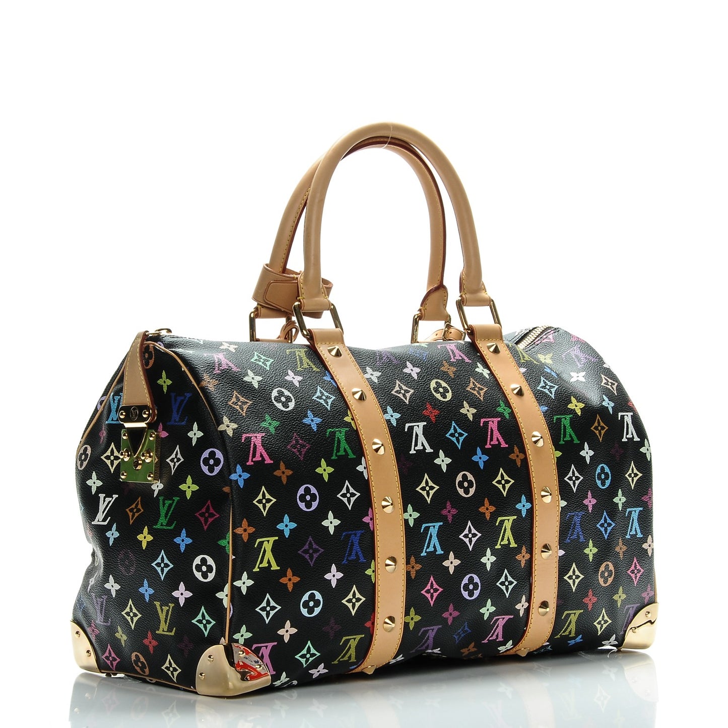 Monogram Multicolor Keepall 45 Black