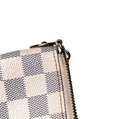 Louis Vuitton Damier Azur Pochette Milla MM 13 of 15