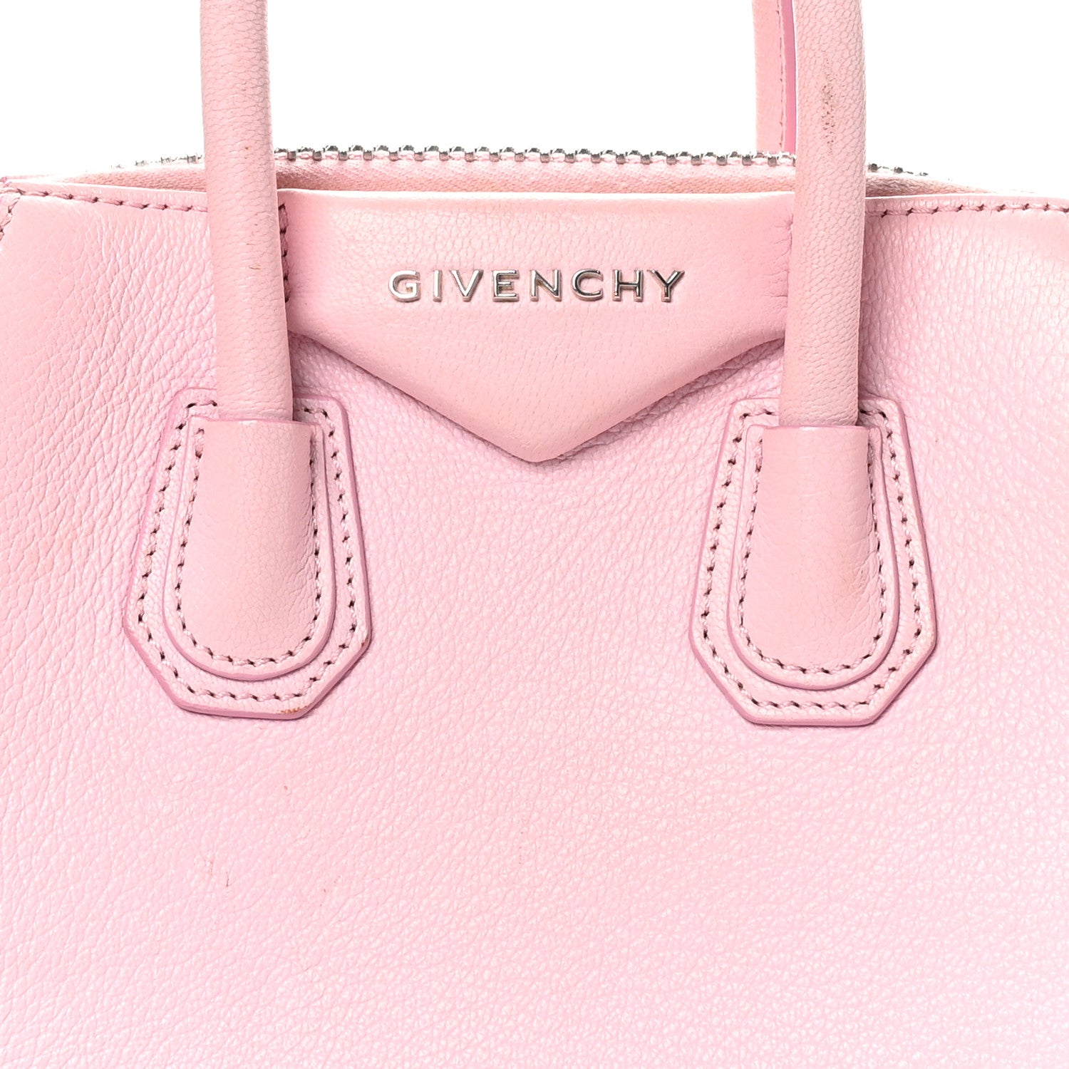 Givenchy Sugar Goatskin Mini Antigona Bright Pink 8 of 11