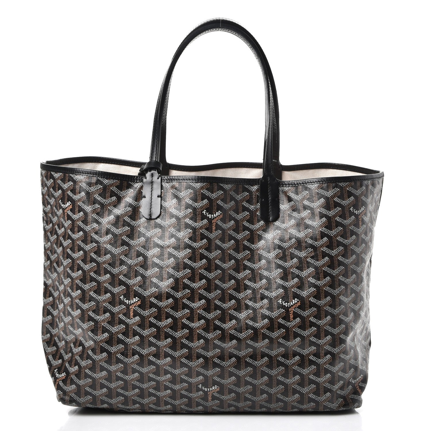 Goyard Goyardine Saint Louis PM Black 3 of 10