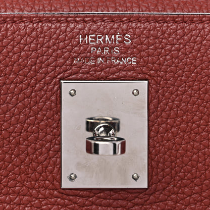 Hermes Togo Kelly Retourne 35 Brique 6 of 14