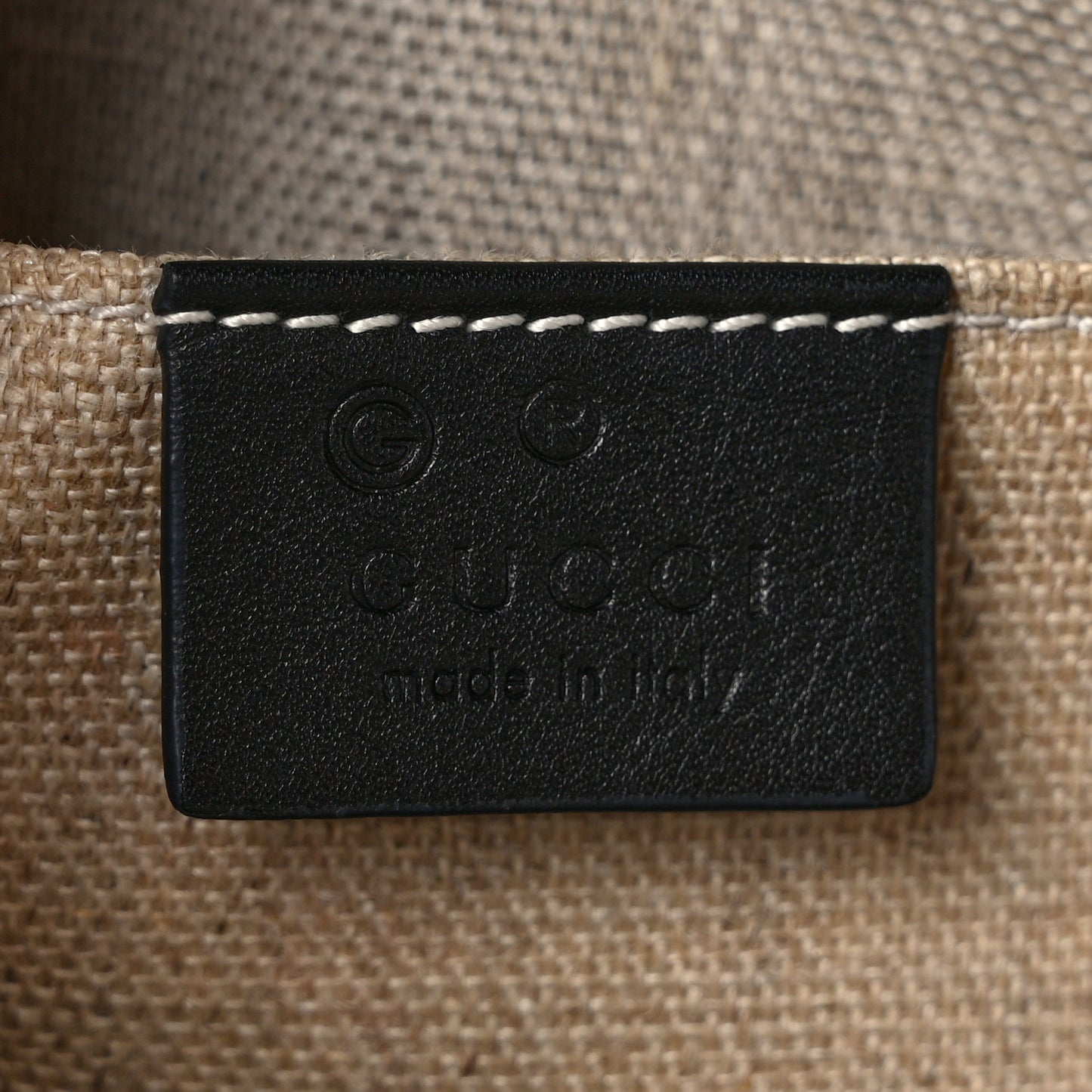 Microguccissima Mini Dome Bag Black