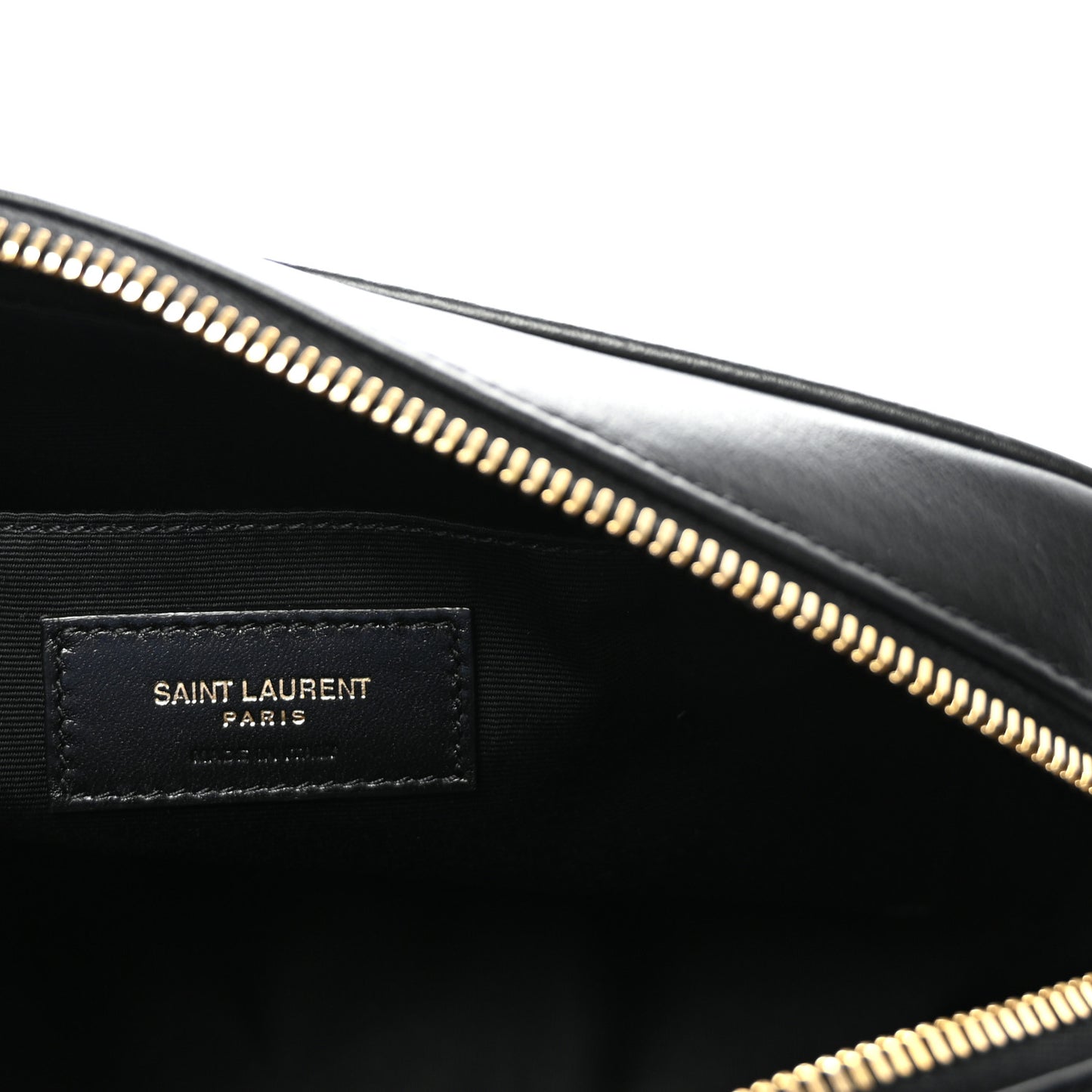 Calfskin Matelasse Monogram Lou Camera Bag Black