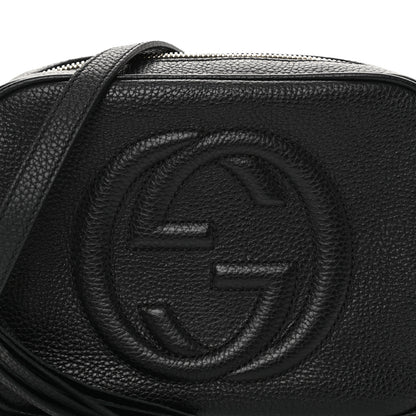 Gucci Pebbled Calfskin Small Soho Disco Bag Black 8 of 10