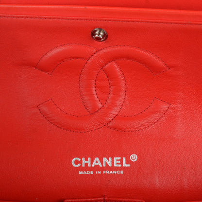 Chanel Lambskin Perforated Medium Double Flap Red 15 of 18