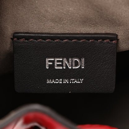 Fendi Vitello Liberty F is Fendi FF 1974 Embossed Mini Mon Tresor Bucket Bag Fragola 6 of 11