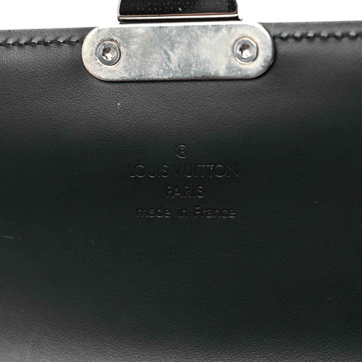 Monogram Glace Anouchka Pochette MM Black