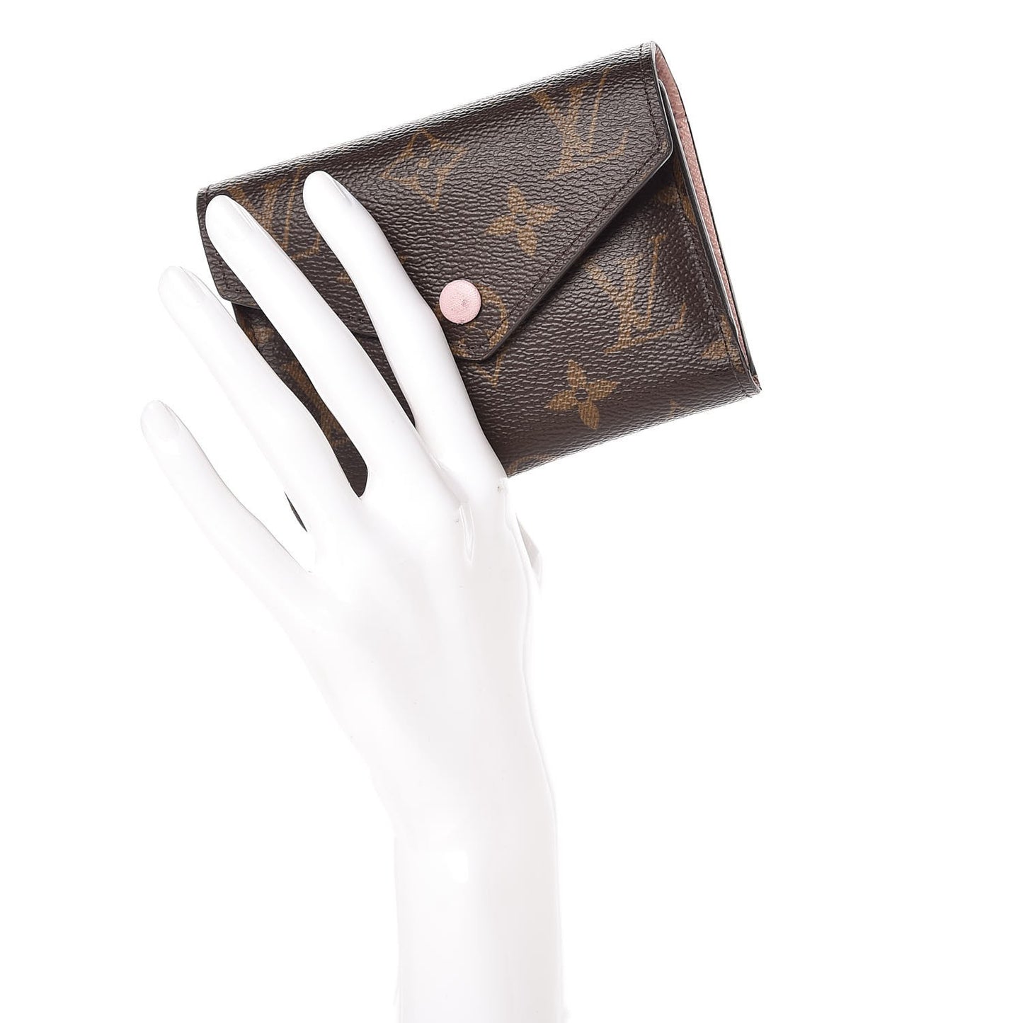 Monogram Victorine Wallet Rose Ballerine