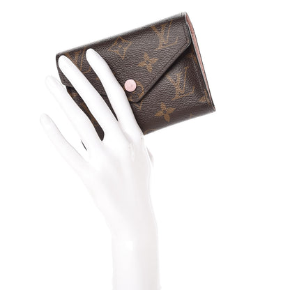Louis Vuitton Monogram Victorine Wallet Rose Ballerine 2 of 11